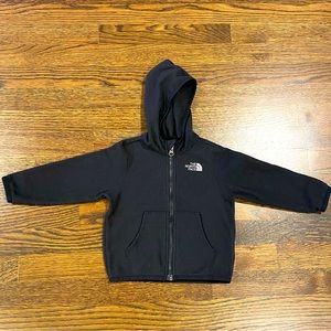 The North Face Baby Boy Glacier Fleece in Black, Size 12-18 Months